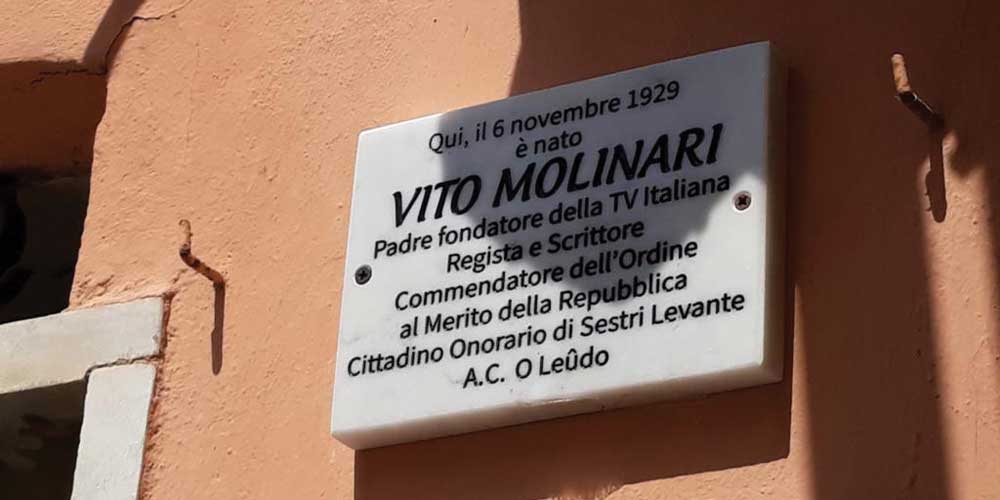 Targa Vito Molinari a Sestri Levante