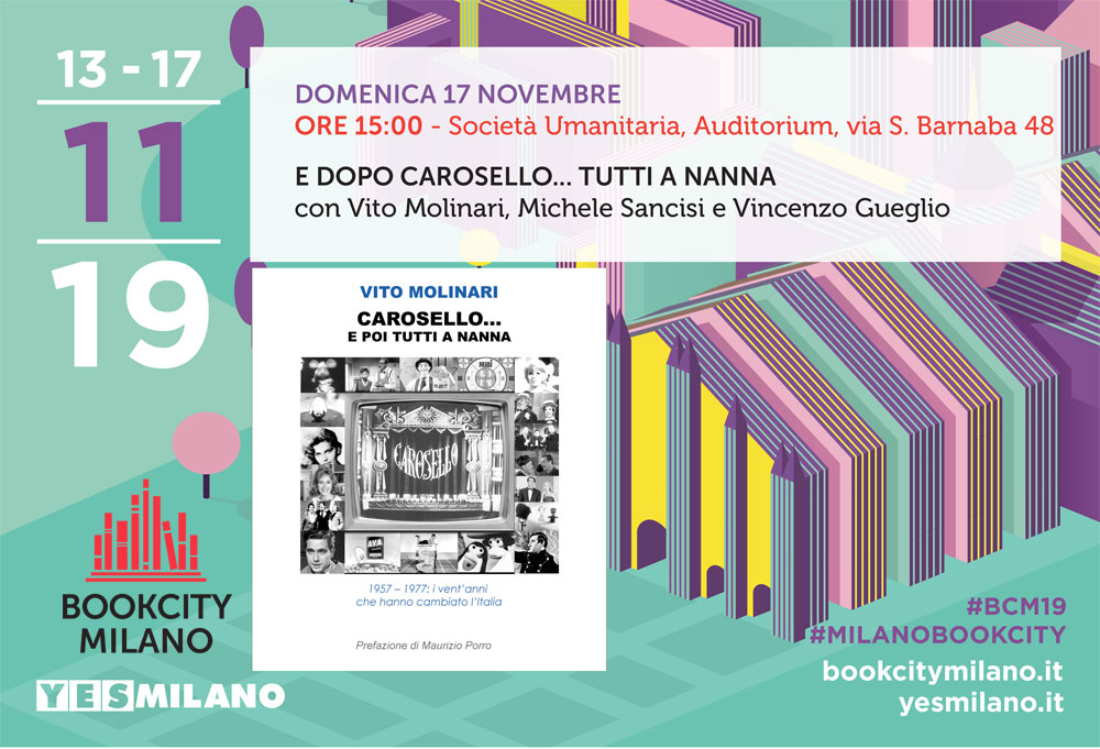 Vito Molinari a Book City Milano 2019